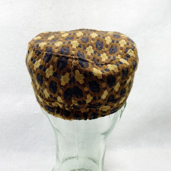 D&Y Brown Soft Woven Newsboy Cap - Picture 3 of 12